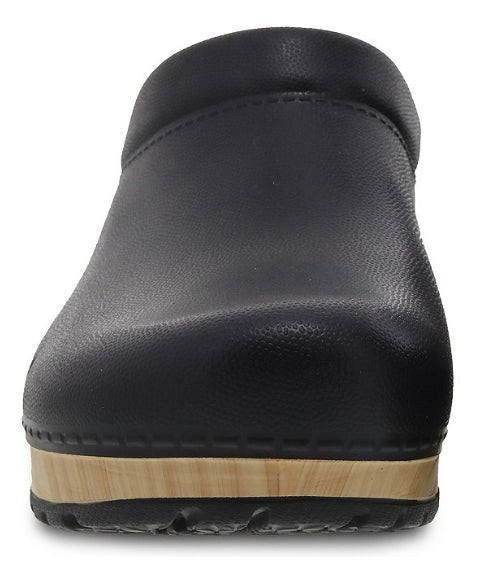 Dansko Black Kane Molded Ladies Clog Shoes 4145-180200