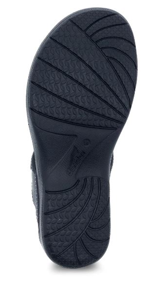 Dansko Black Krystal Womens Comfort Sandals 4521-181000