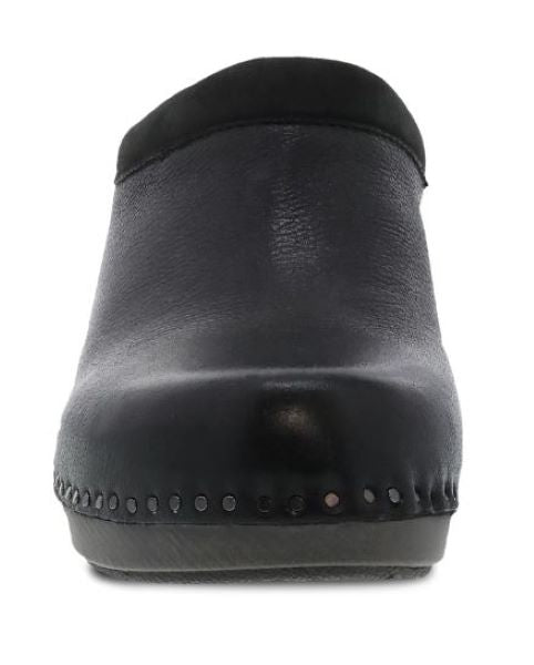 Dansko Black Milled Burnished Sammy Women's Mules 1830-029400