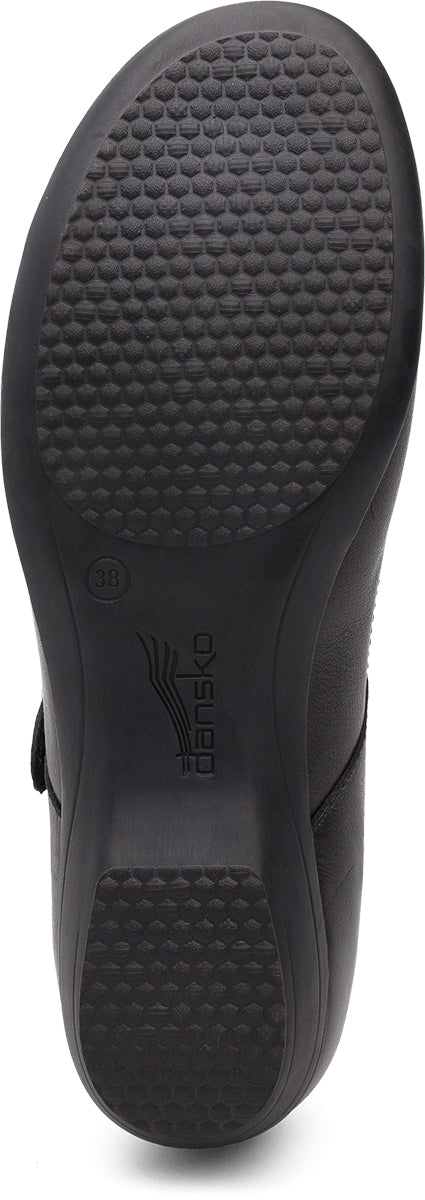 Dansko Black Milled Napa Women's Mary Jane Shoes 5501-100200