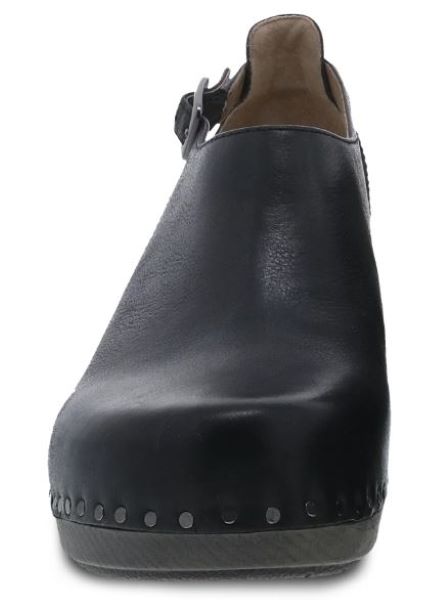 Dansko Black Milled Nubuck Sassy Women's Shoes 1831-029400