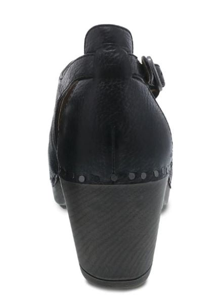 Dansko Black Milled Nubuck Sassy Women's Shoes 1831-029400