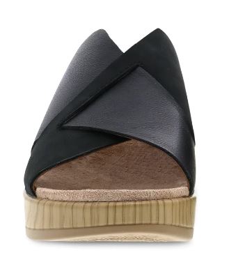 Dansko Black Multi Miri Womens Slide On Sandals 1021-602200