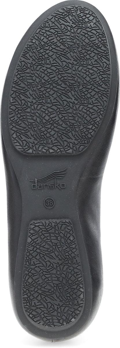 Dansko Black Nappa Flat Mollie Women's Flat Shoes 5705-020200