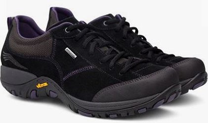 Dansko Black Paisley Suede Womens Hiker Shoe 4350-100241