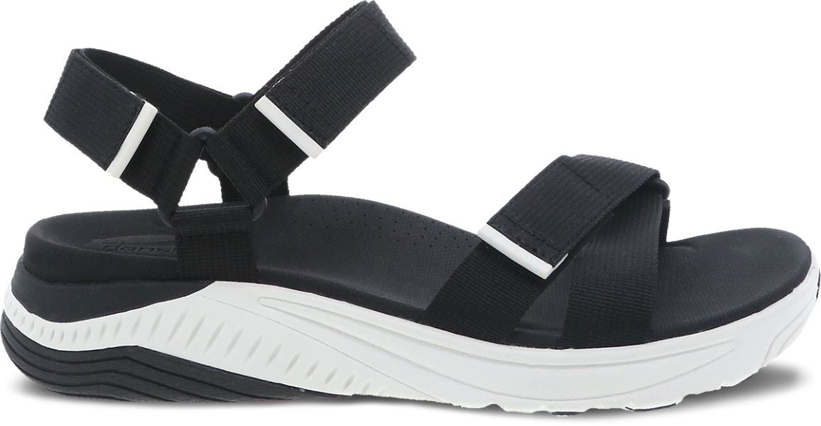 Dansko Black Racquel Webbing Womens Sandals 4915-500200