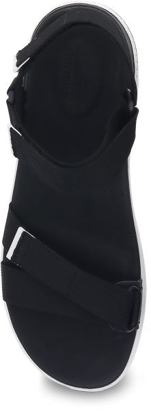 Dansko Black Racquel Webbing Womens Sandals 4915-500200