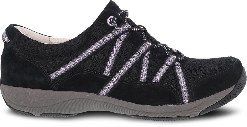 Dansko Black Suede Harlyn Women's Sneakers 4854-100285