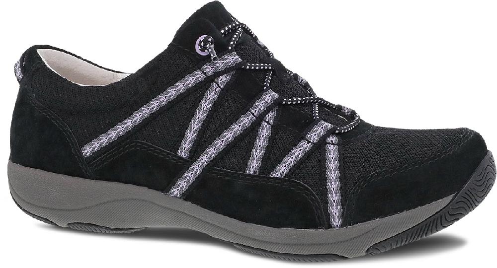 Dansko Black Suede Harlyn Women's Sneakers 4854-100285