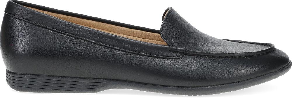 Dansko Black Tumbled Flat Women's Shoes 2043-500200