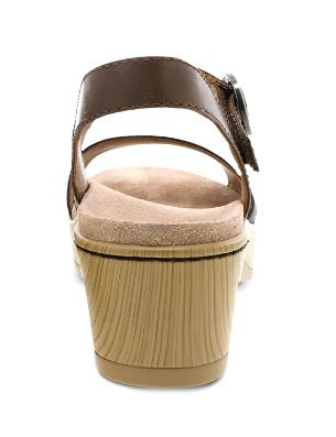 Dansko Black Tumbled Nappa Marjory Womens Comfort Slide Sandals 1022-102200