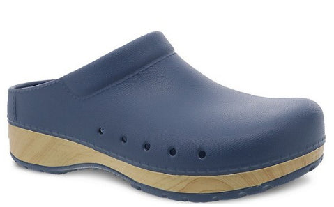 Dansko Blue Kane Molded Ladies Clog Shoes 4145-545400