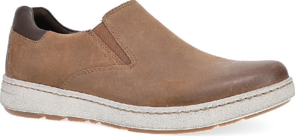 Dansko Brown Burished Suede Trent Men's Slip On Sneakers 8905-780300