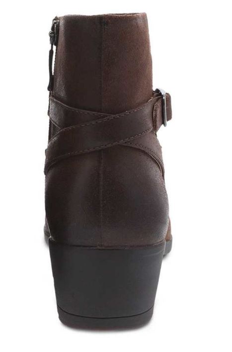 Dansko Cagney Brown Burnished Suede Women's Ankle Boots 3217-532300