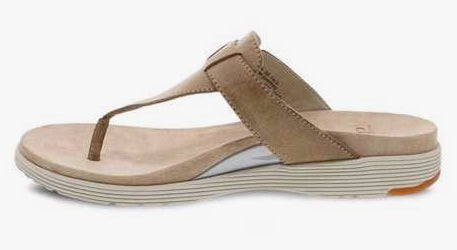 Dansko Cece Sand Burnished Calf Womens Comfort Thong Sandals 4610-216100