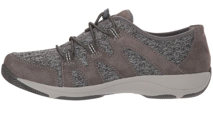 Dansko Charcoal Holland Suede Womens Comfort Shoes 4516-201020