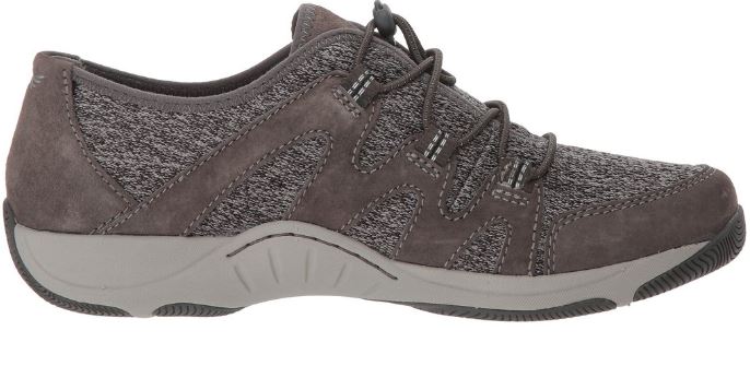 Dansko Charcoal Holland Suede Womens Comfort Shoes 4516-201020