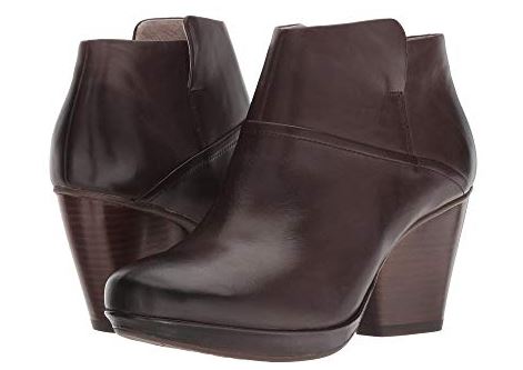 Dansko Chocolate Miley Burnished Calf Womens Boot 3515-230600