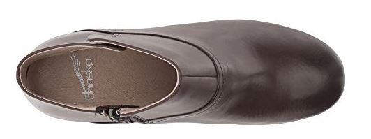 Dansko Chocolate Miley Burnished Calf Womens Boot 3515-230600