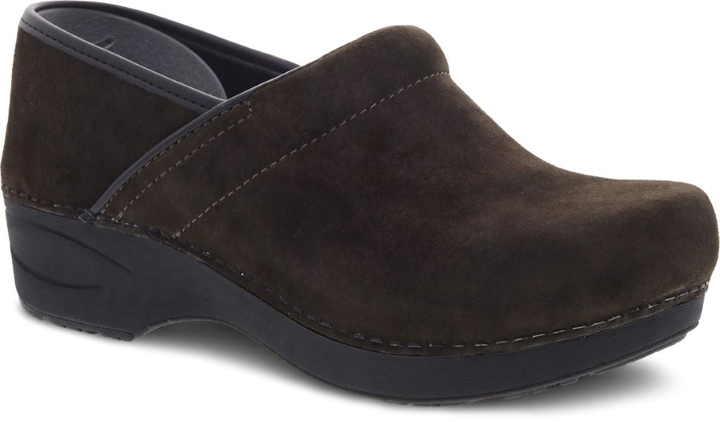 Dansko Chocolate Waterproof Suede XP 2.0 Womens Clogs 3950-780202
