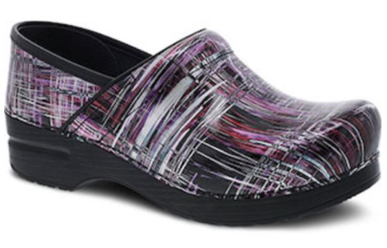 Dansko Crosshatch Patent Professional Womens Comfort Shoes 406-480202