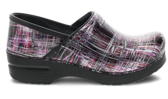 Dansko Crosshatch Patent Professional Womens Comfort Shoes 406-480202