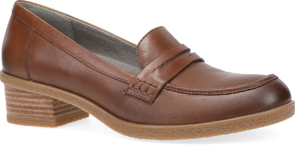 Dansko Danica Tan Waterproof Burnished Women's Loafers 2934-370300