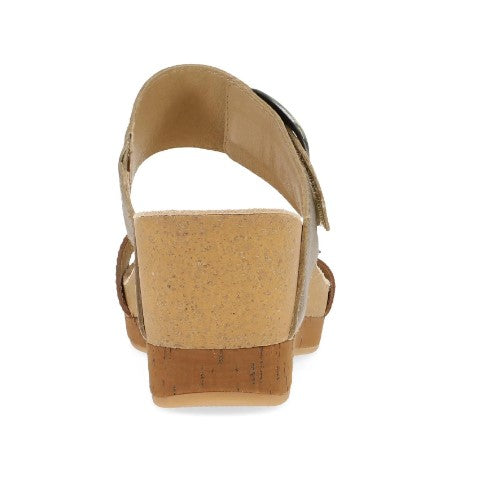 Dansko Gold Tan Leather Shannon Women's Wedge Sandals 10001-300300