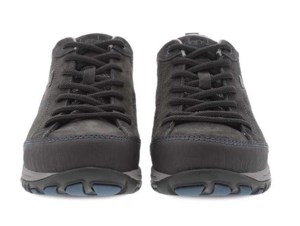 Dansko Grey/Blue Suede Paisley Comfort Sneaker 4350-241005