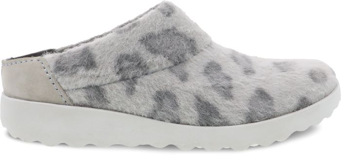 Dansko Grey Leopard Lucie Womens Mules 6420-913700