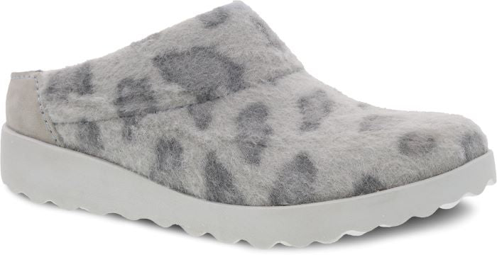 Dansko Grey Leopard Lucie Womens Mules 6420-913700