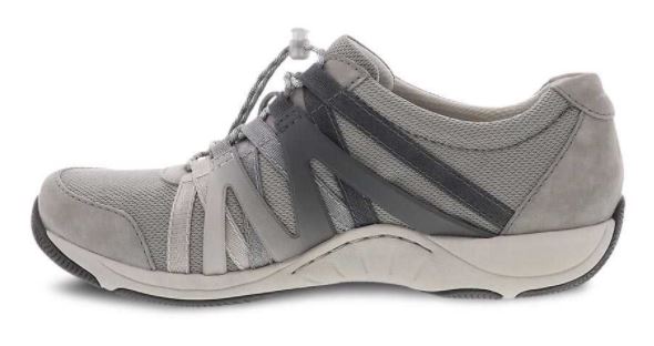 Dansko Grey Suede Henriette Womens Comfort Shoes 4852-941094