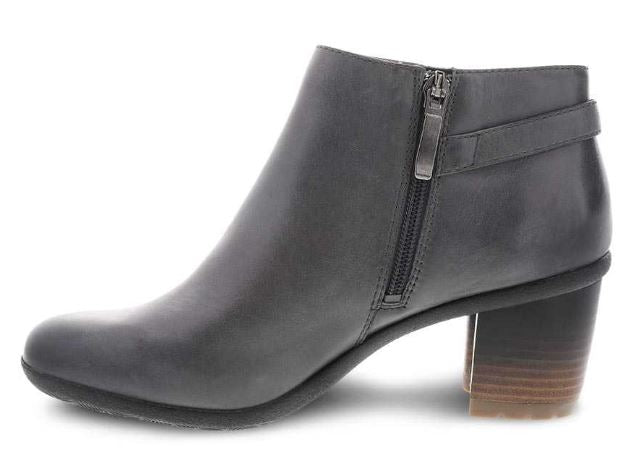 Dansko Grey Waterproof Burnished Perry Womens Comfort Short Boots 3331-940200