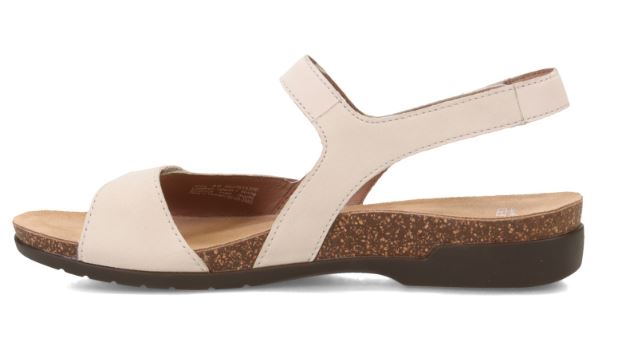 Dansko Ivory Milled Nubuck Ronda Womens Comfort Sandals 6027-615300