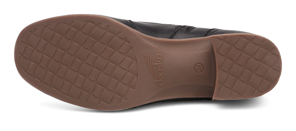 Dansko Liberty Black Burnished Nappa Womens Ankle Boots 2909-021200