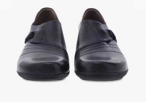 Dansko Navy Franny Burnished Calf Ladies Shoes 5500-550200