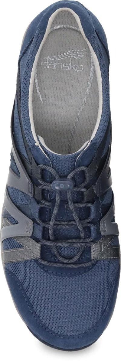 Dansko Navy Suede Henriette Womens Comfort Shoes 4852-757575