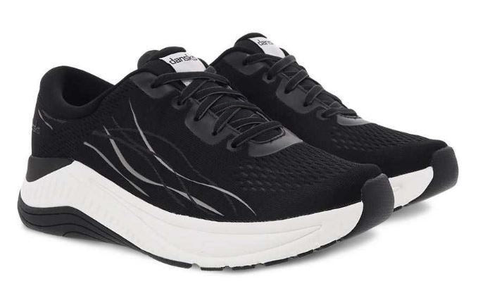 Dansko Pace Black Mesh Womens Comfort Sneakers 4205-470200