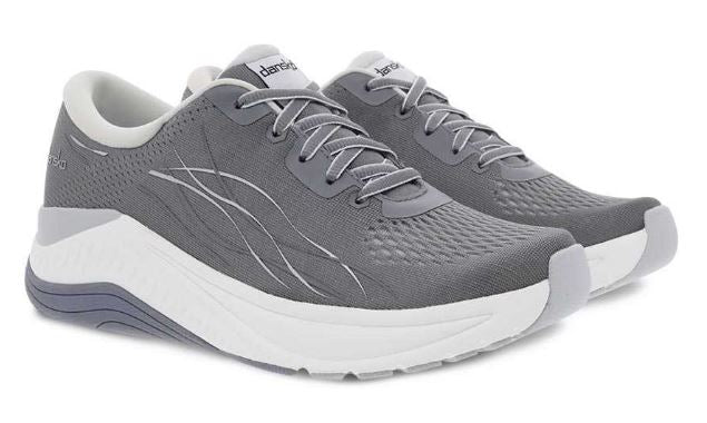 Dansko Pace Grey Mesh Womens Comfort Athletic Shoes 4205-949400