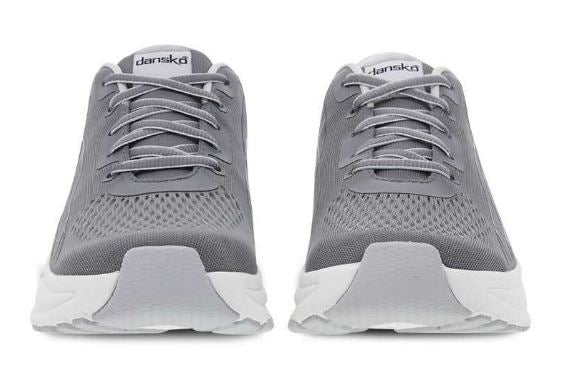 Dansko Pace Grey Mesh Womens Comfort Athletic Shoes 4205-949400