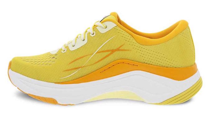 Dansko Pace Yellow Mesh Womens Comfort Sneaker 4205-171700