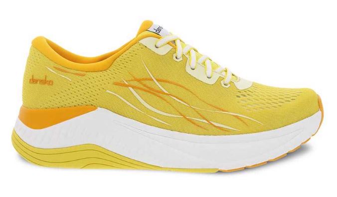 Dansko Pace Yellow Mesh Womens Comfort Sneaker 4205-171700