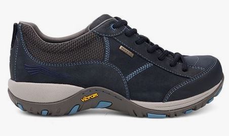 Dansko Paisley Navy Milled Nubuck Women's Hiker Shoes 4350-551075