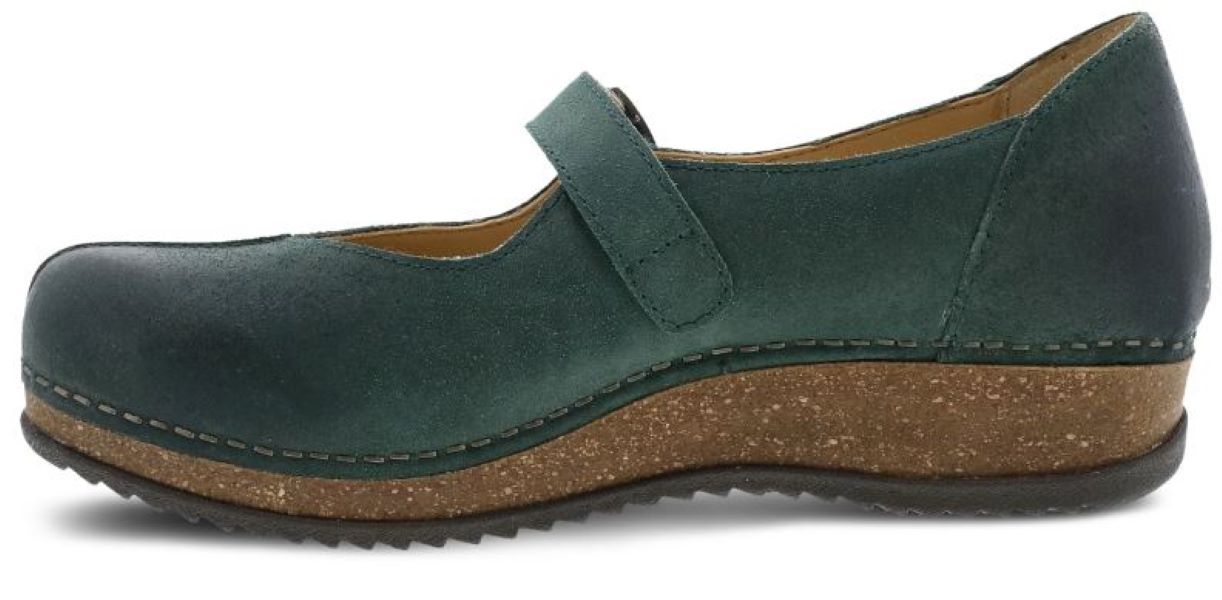 Dansko Pine Burnished Suede Mika Women's Mary Jane Shoes 9606-275300