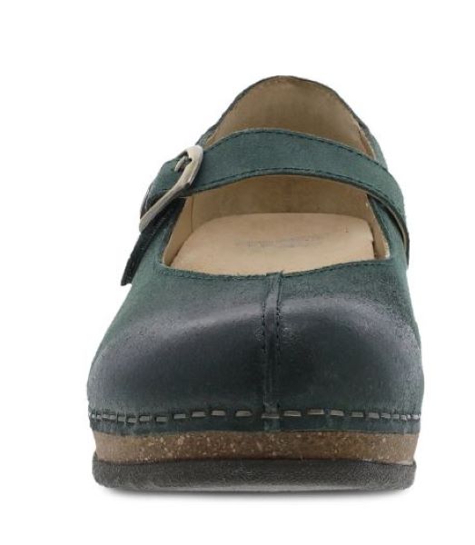 Dansko Pine Burnished Suede Mika Women's Mary Jane Shoes 9606-275300
