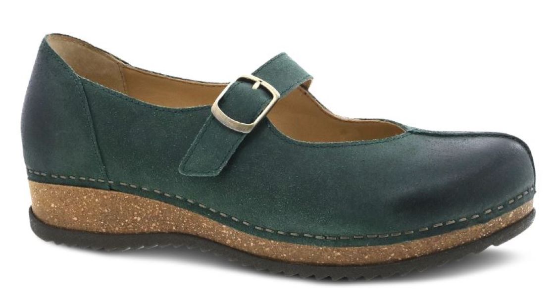 Dansko Pine Burnished Suede Mika Women's Mary Jane Shoes 9606-275300