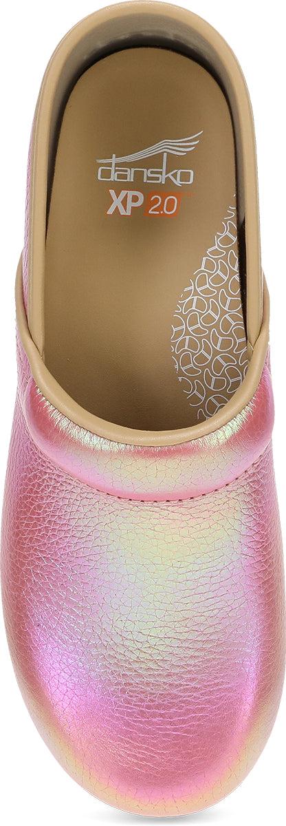 Dansko Pink Iridescent Leather XP 2.0 Women's Clogs 3950-481421