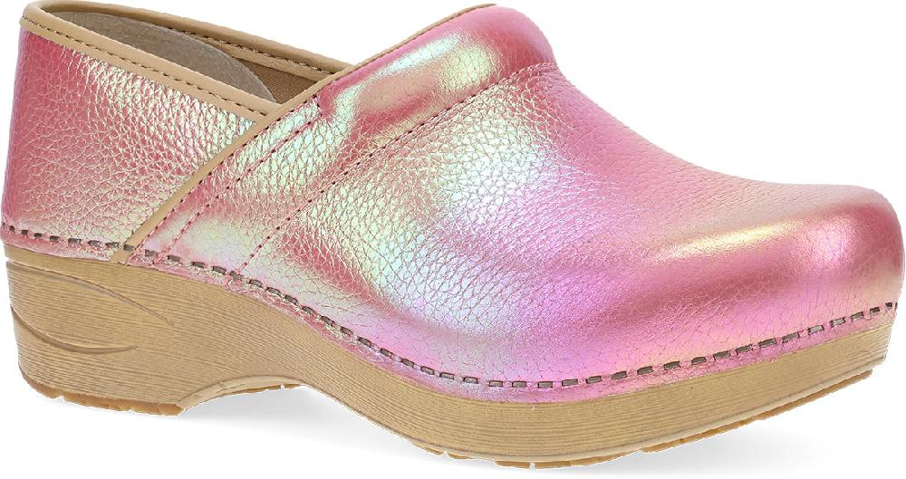Dansko Pink Iridescent Leather XP 2.0 Women's Clogs 3950-481421