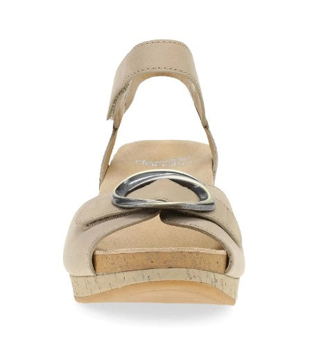 Dansko Sand Milled Nubuck Stella Women's Wedge Sandals 10003-640300