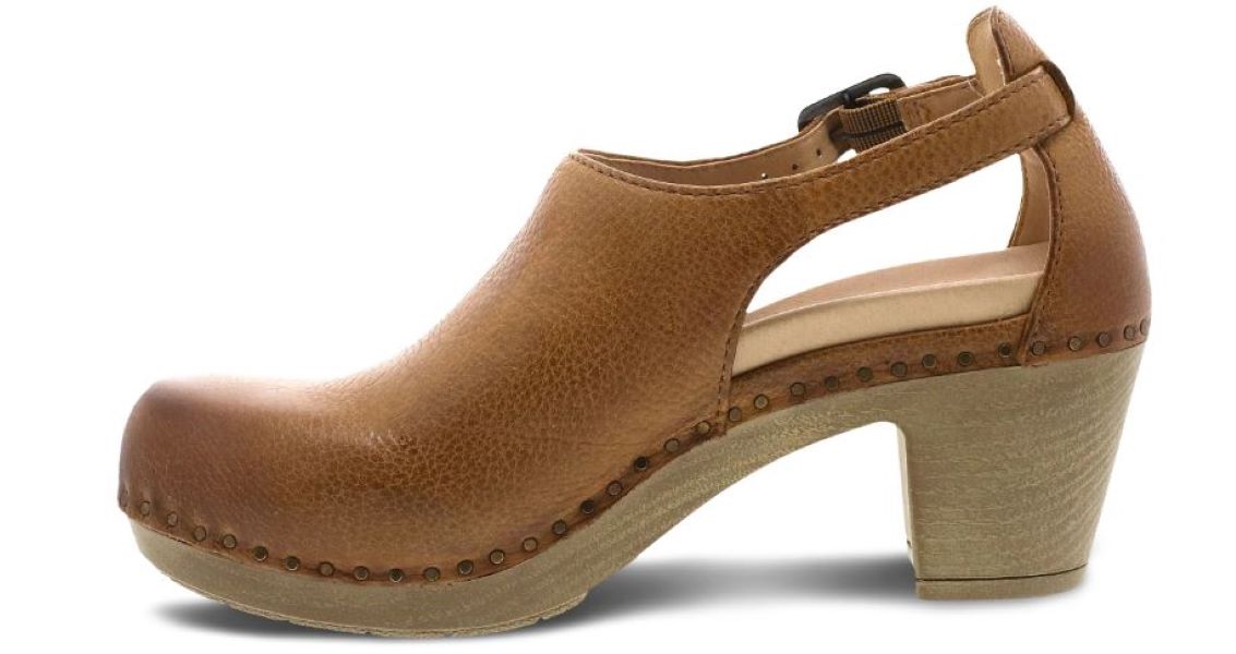 Dansko Tan Milled Burnished Sassy Women's Shoes 1831-371500
